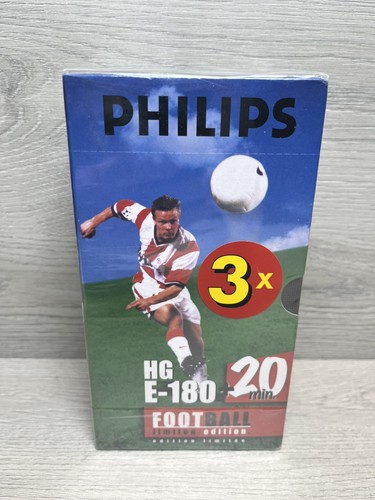 Sealed philips vhs blank - sealed,