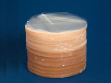 5" Clear Non Stick Burger Discs in Cellophane Papers Patty Jam Cover