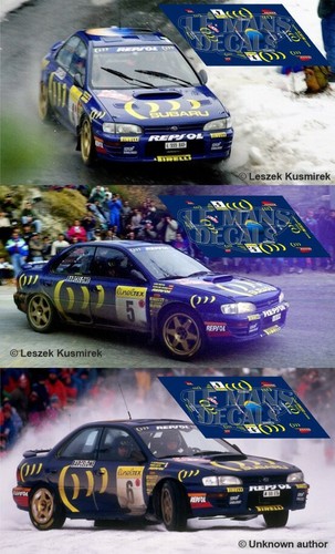 Decals subaru impreza wrc - impreza,