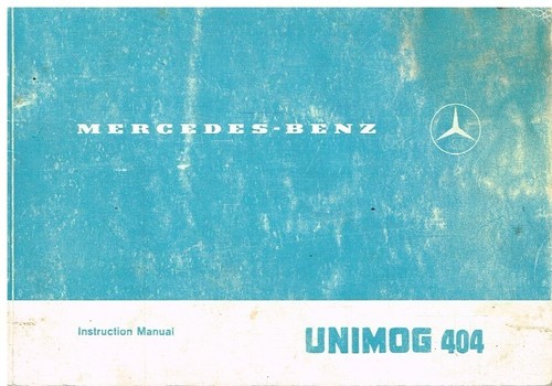 Mercedes benz unimog 404 - mercedes,