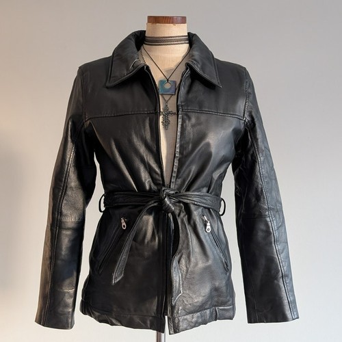 Vintage black genuine - vintage,