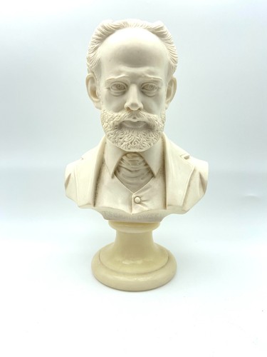 Vintage alabaster marble - vintage, bust