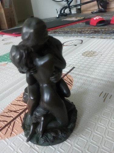 Lovers figurine sculpture - figurine,