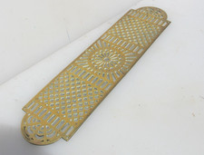 Victorian brass pierced - brass, finger