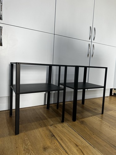 Pair ikea bedside tables - of,
