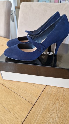 Bnwb kurt geiger navy - navy, suedette