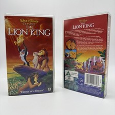 The Lion King VHS Video Tape