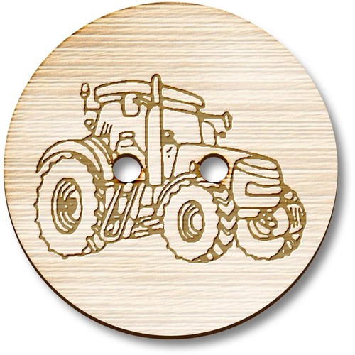 Farm tractor wooden - 'farm,