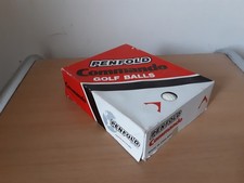 VINTAGE PENFOLD COMMANDO GOLF BALLS. BOX OF 12. 1, 2, 3. FOUR  OF EACH. BOXED!