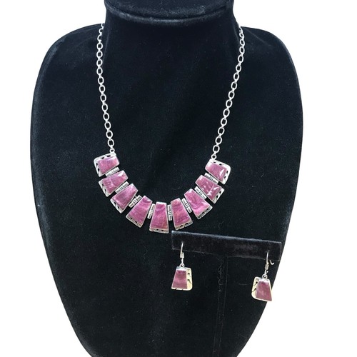 Navajo sterling silver purple - sterling,