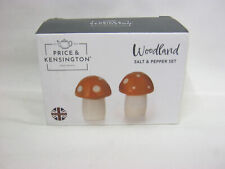 Price And Kensington Salt And Pepper Set Mushrooms Woodland 0059.739