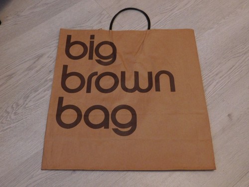 Macys big brown bag - brown, 45cm