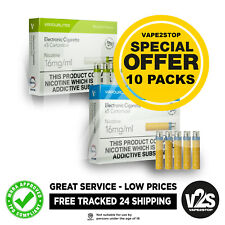 Vapourlites  Refills 10 Packs of 5 (50 Refills) UK Stock. Ten Motives Compatible