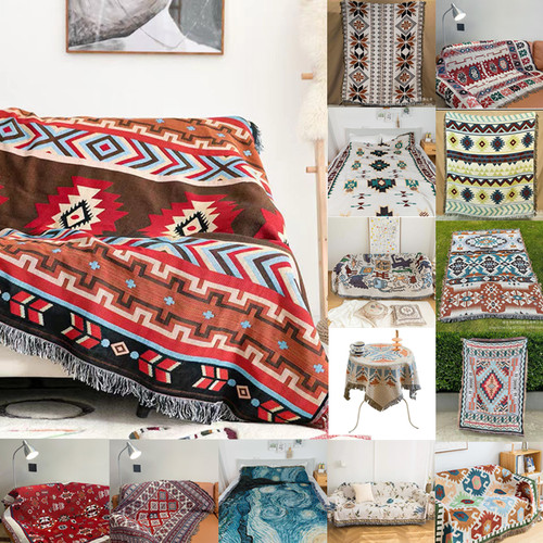 Ethnic geometric rugs sofa - ethnic,