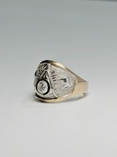 10k gold masonic rings vintage