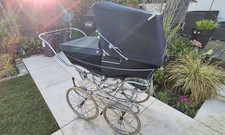 Antique Silver Cross Pram
