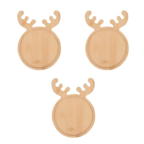 Set reusable bamboo bases - of,