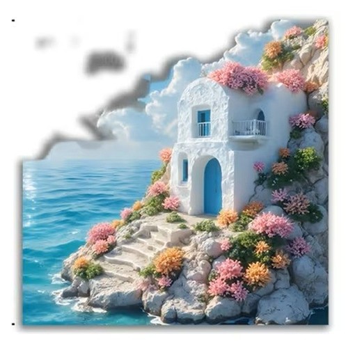 Fridge magnet santorini greece - magnet,
