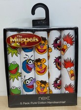Set of 5 Muppet Handkerchiefs