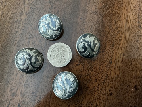 Antique russian niello silver - antique,