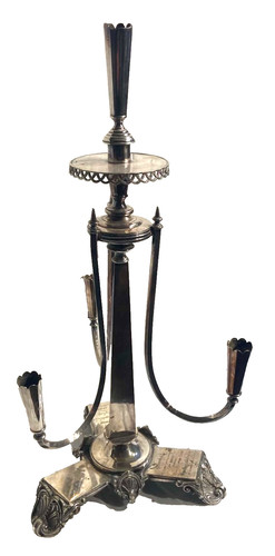Silver plate centre piece - centre,