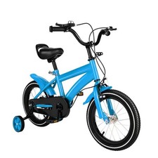 14 Inch Kids Bike Height Adjustable Children's Bicycle with Training Wheels 2-5
