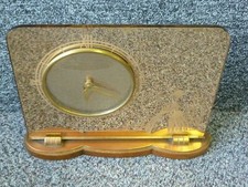 Vintage Art Deco Pink Mirror