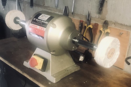 1hp 750w bench polisher - ,