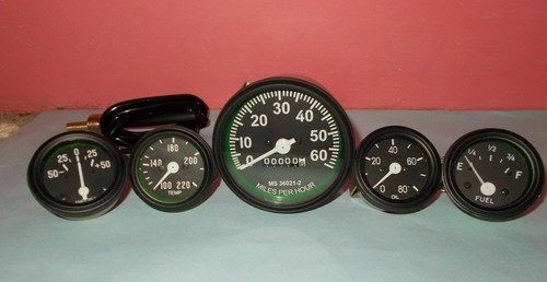 Jeep willys speedometer - jeep, 12