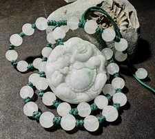 Buddha Mutton Jadeite carved