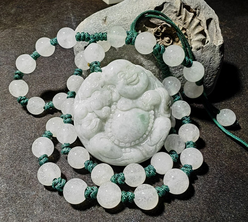 Buddha mutton jadeite carved - mutton,