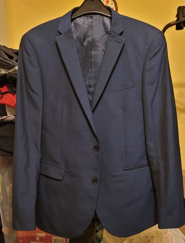 Next navy blue slim - fit, suit