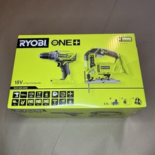 Ryobi Combi Drill & Jigsaw Set