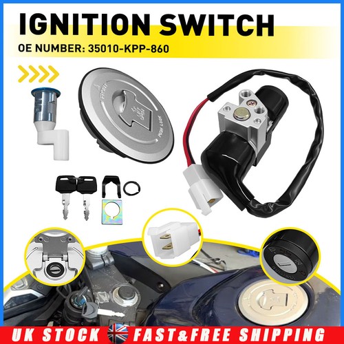 Ignition key switch lock set - key,