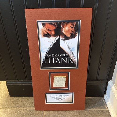 Titanic custom matted movie - "titanic",
