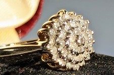 Stunning 1/2 Carat Diamond Engagement Ring set in 9ct Yellow Gold.