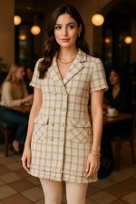 NWT Zara Tweed Boucle Double