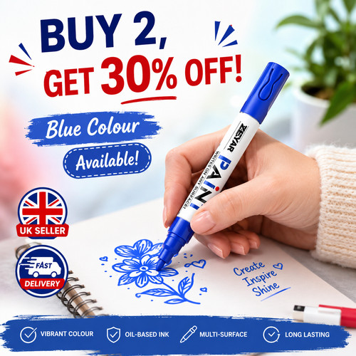 Paint marker pen waterproof - marker,