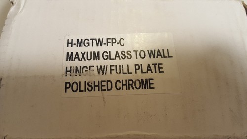 Maxum glass wall hinge - maxum,