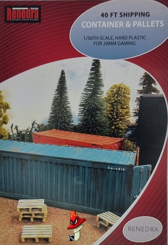 Shipping container 8 pallets - container, &