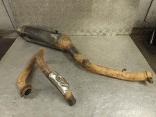 2000-2007 SUZUKI DRZ 400E EXHUAST SILNCER AND FRONT PIPE - MOTOCROSS / SUPERMOTO