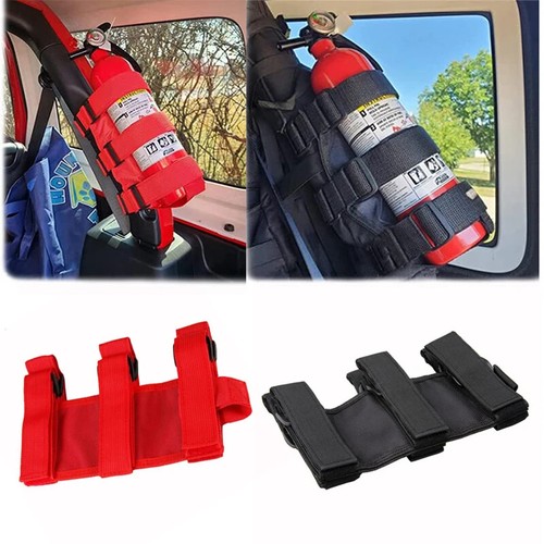 Fire extinguisher holder strap - fire,
