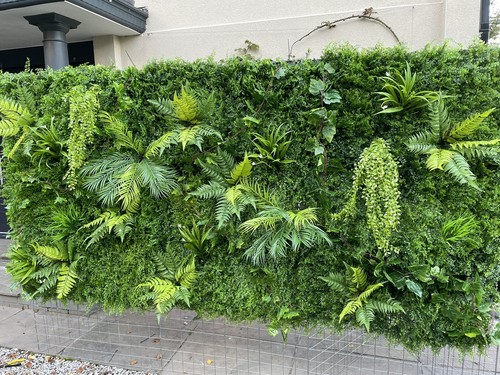 Artificial plant wall - artificial, dense