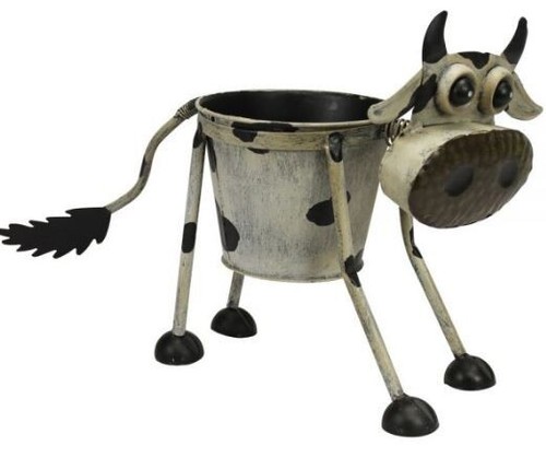 Fun goofy cow planter - fun, by
