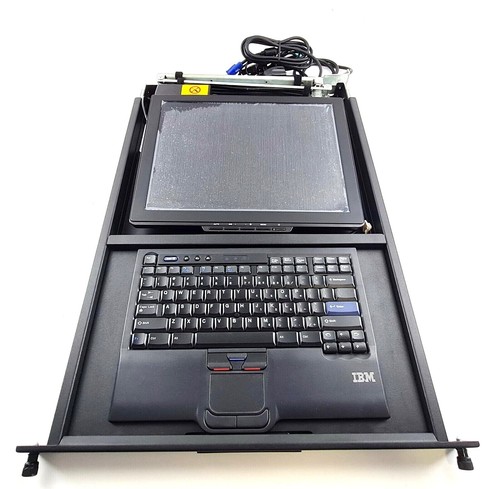 Ibm flat panel monitor - 1u,