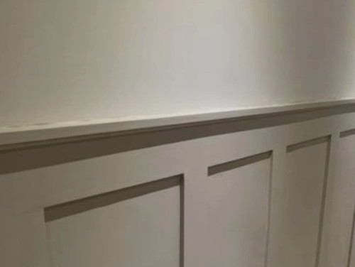 Wall paneling top cap - wall,