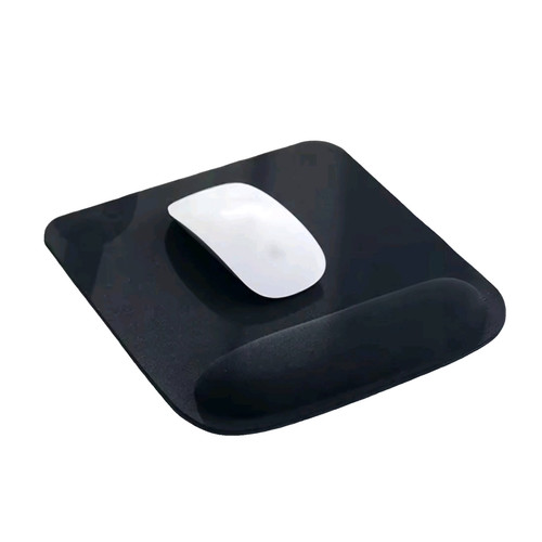 Black mouse pad with - black,