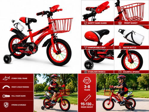 Inch kids bike - 12/14/16/18,