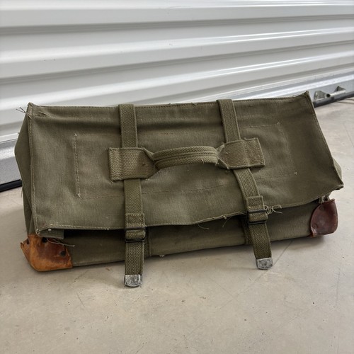 Rare vtg ww2 wwii canvas - ww2, green