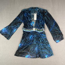 Sky Dress Womens Small Blue